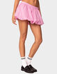 EDIKTED Hila Pinstripe Bubble Mini Skirt image number 4