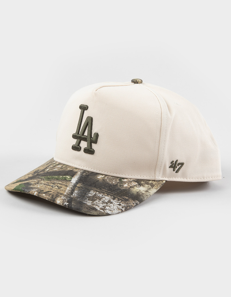 47 BRAND Los Angeles Dodgers Realtree Visor '47 Hitch Snapback Hat image number 0