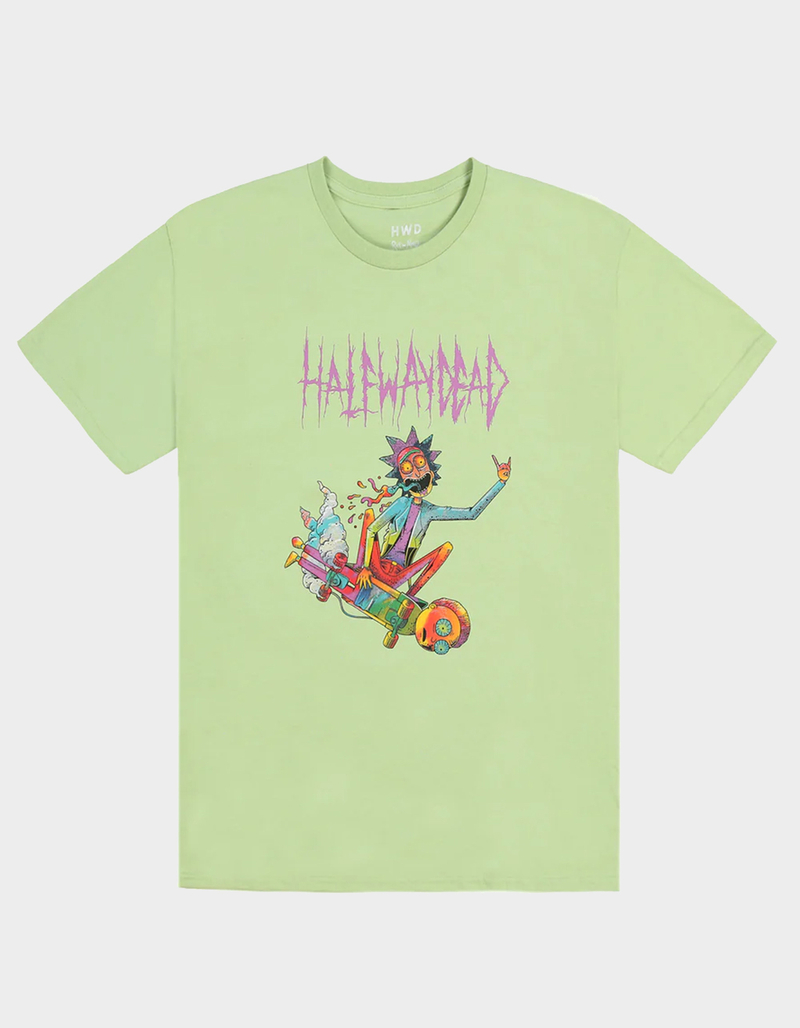 HALFWAY DEAD x Rick & Morty Sk8R Boi Mens Tee image number 0