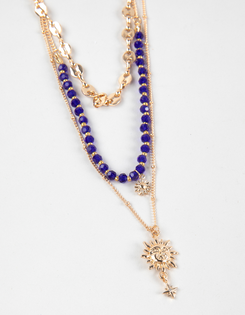 FULL TILT Layered Celestial Necklace image number 2
