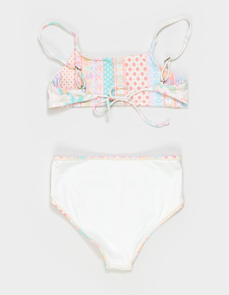 O'NEILL Bali Floral Reversible Girls Bralette Bikini Set image number 3