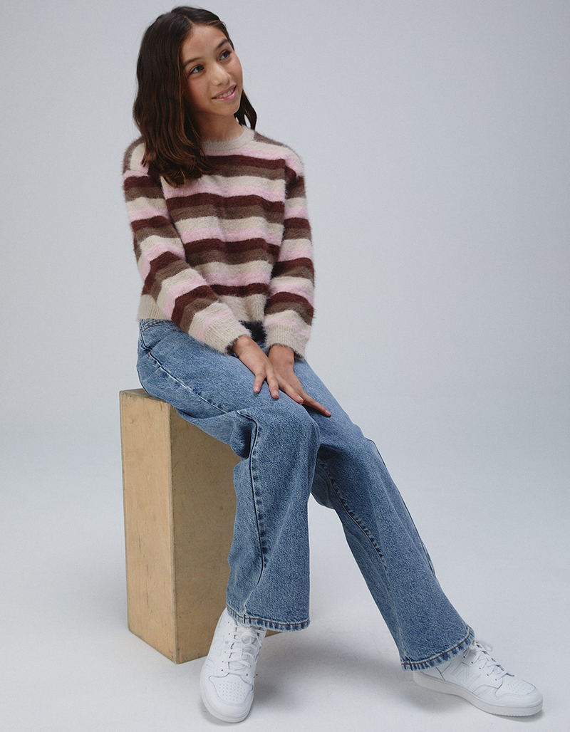 RSQ Girls Low Rise Wide Leg Jeans image number 7