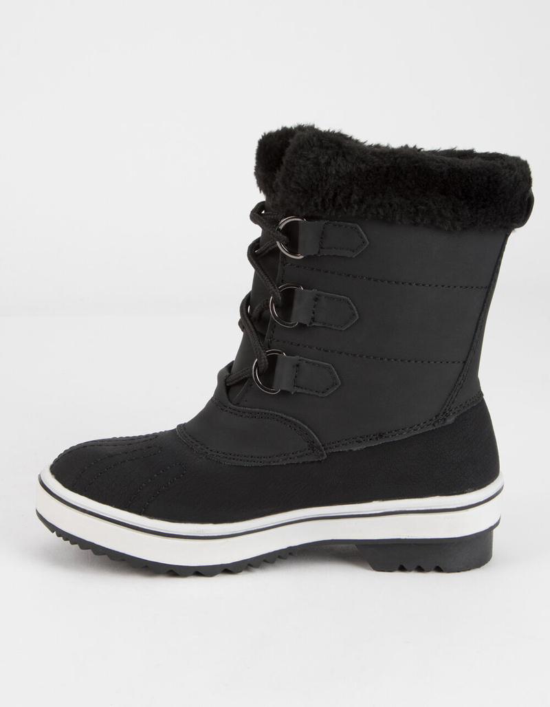LUCKY TOP Black Girls Winter Boots image number 2