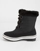 LUCKY TOP Black Girls Winter Boots image number 3