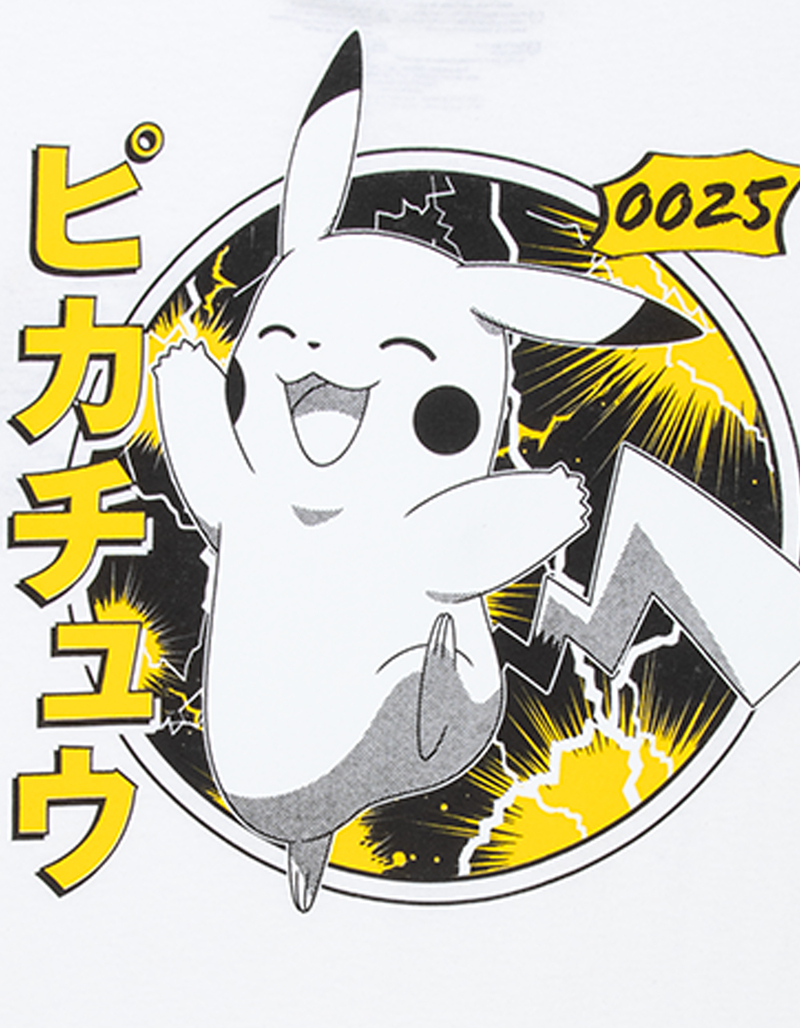 POKEMON Pikachu Kanji Boys Tee image number 2