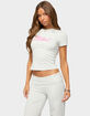 EDIKTED Wknd Sequin Tee image number 1