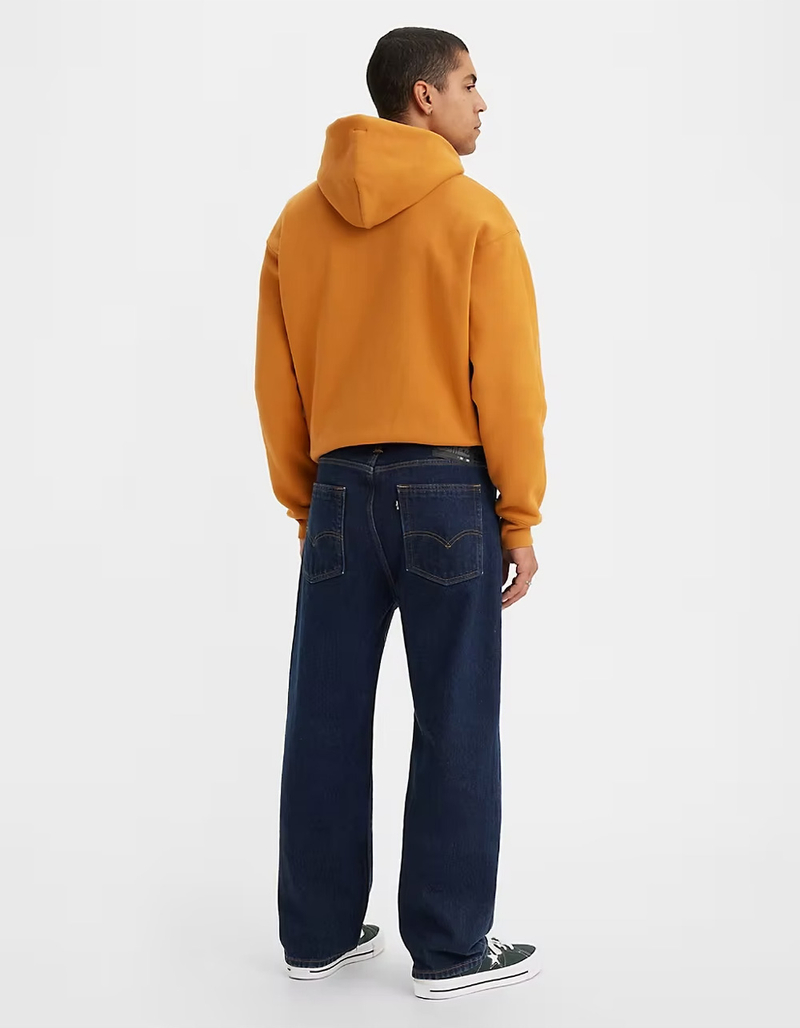 LEVI'S Skate Baggy 5 Pocket Mens Jeans - Rinse image number 2