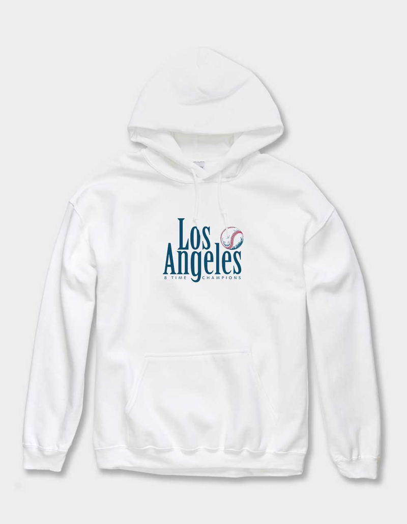 LOS ANGELES Baseball 8 Time Unisex Hoodie image number 0
