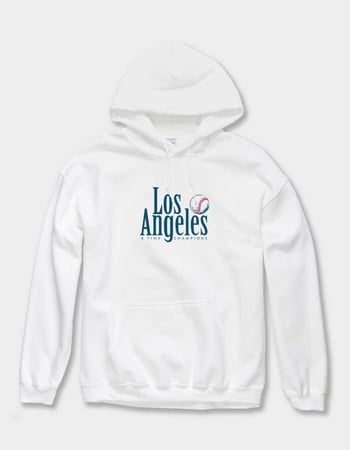 LOS ANGELES Baseball 8 Time Unisex Hoodie Primary Image