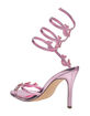 TRUE RELIGION Tiana Spiral Ankle Wrap Womens Heels image number 3