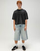 RSQ Mens Seamed Baggy Crop Tee image number 7