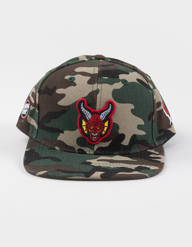 SANTA CRUZ x Stranger Things Club Snapback Hat image number 1