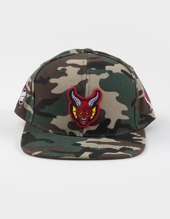 SANTA CRUZ x Stranger Things Club Snapback Hat Alternative Image