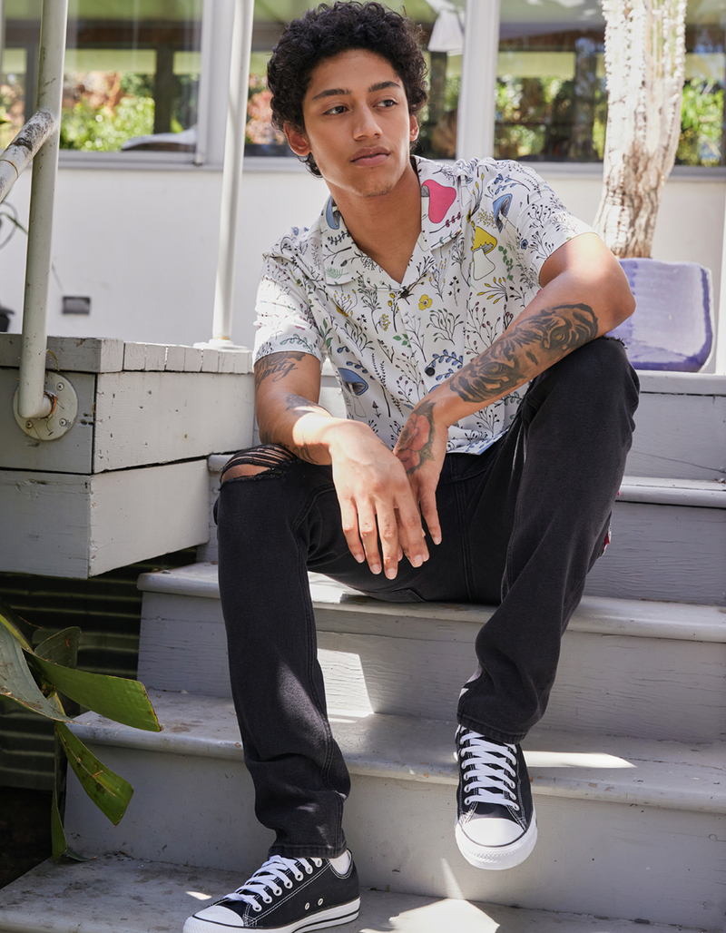 RSQ Mens Slim Taper Jeans image number 4