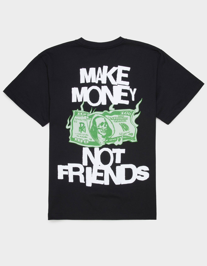ROM Make Money Not Friends Mens Tee image number 1
