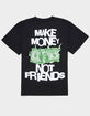 ROM Make Money Not Friends Mens Tee image number 2