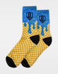 BASEBALL LIFESTYLE 101 Ice Cream 3 Pack Boys Crew Socks image number 4