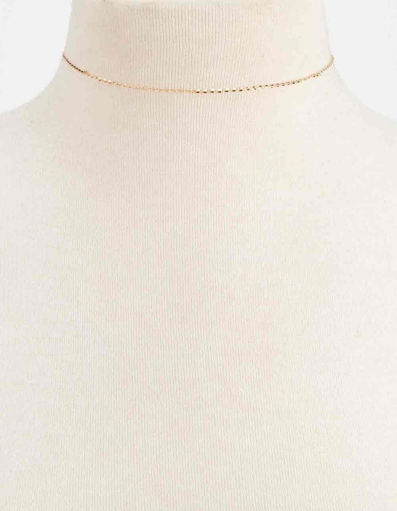 FULL TILT 5 Piece Turquoise Beads Choker Set image number 4