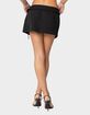 EDIKTED Selena Asymmetric Wrap Mini Skirt image number 5