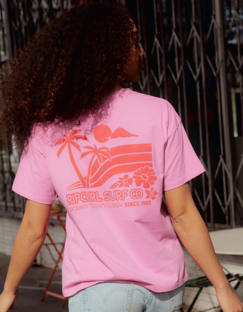 RIP CURL Ocean Tech Womens Relaxed Tee image number 0