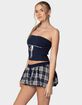 EDIKTED Elsie Knitted Tie Tube Top image number 3