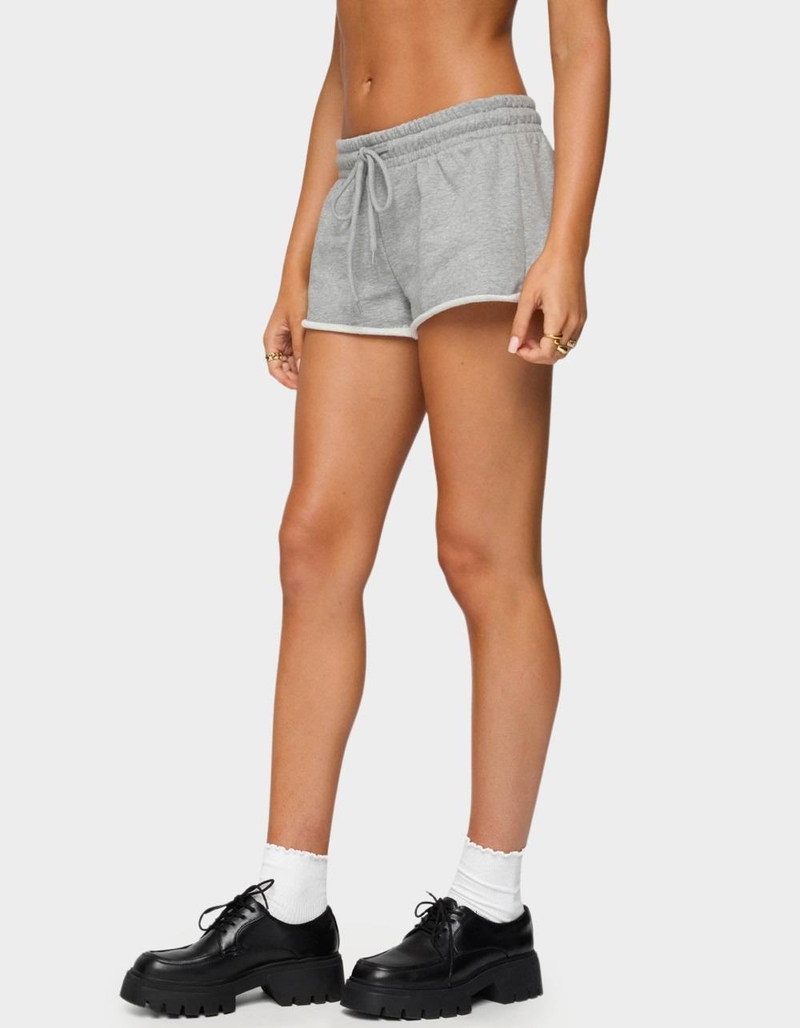 EDIKTED Pacific Coast French Terry Sweat Shorts image number 1