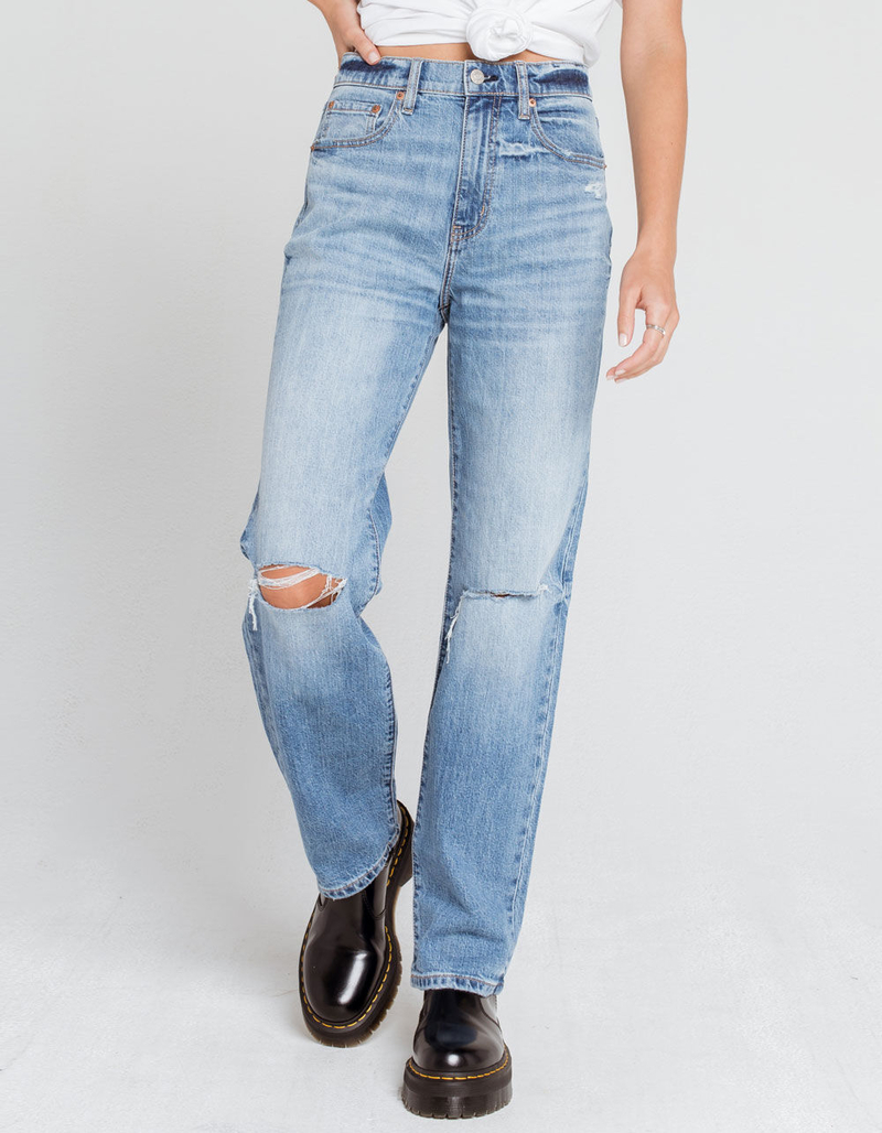 DAZE Sundaze Womens High Rise Dad Jeans image number 3