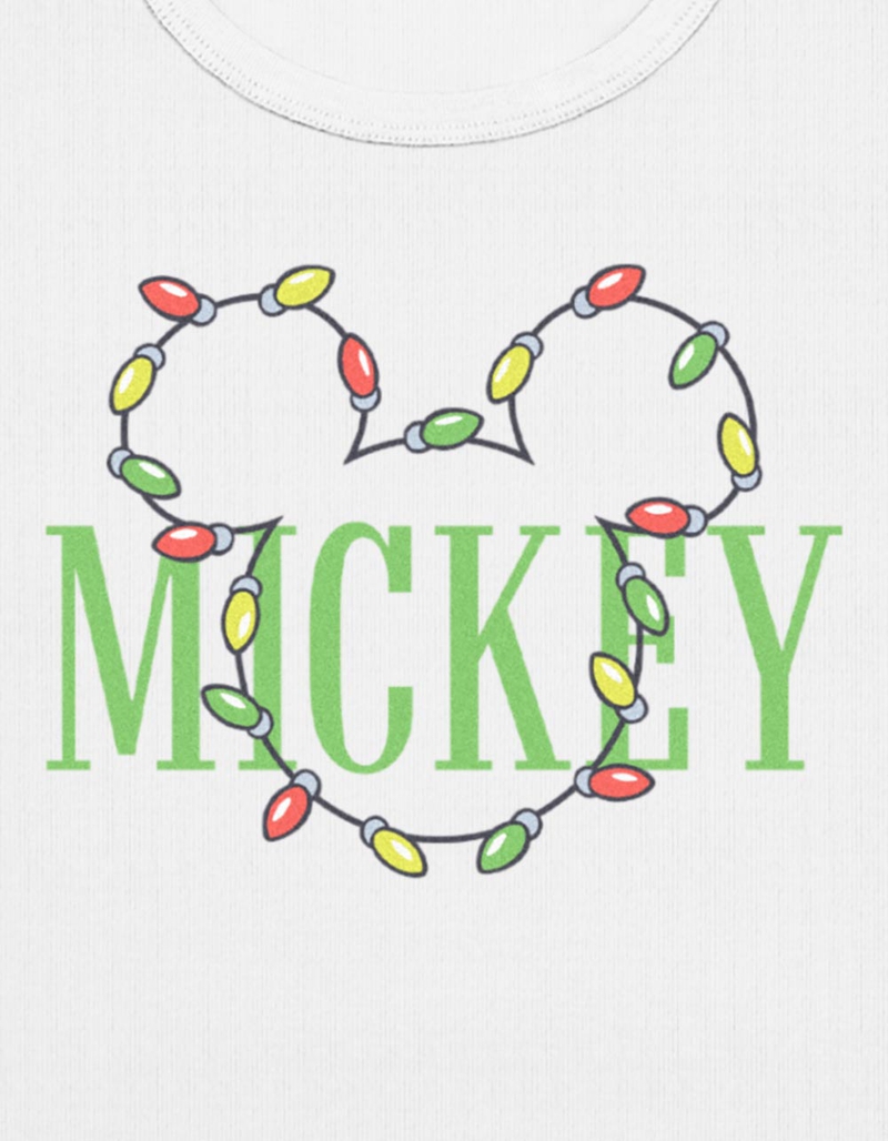 DISNEY Mickey Lights Womens Baby Tee image number 1