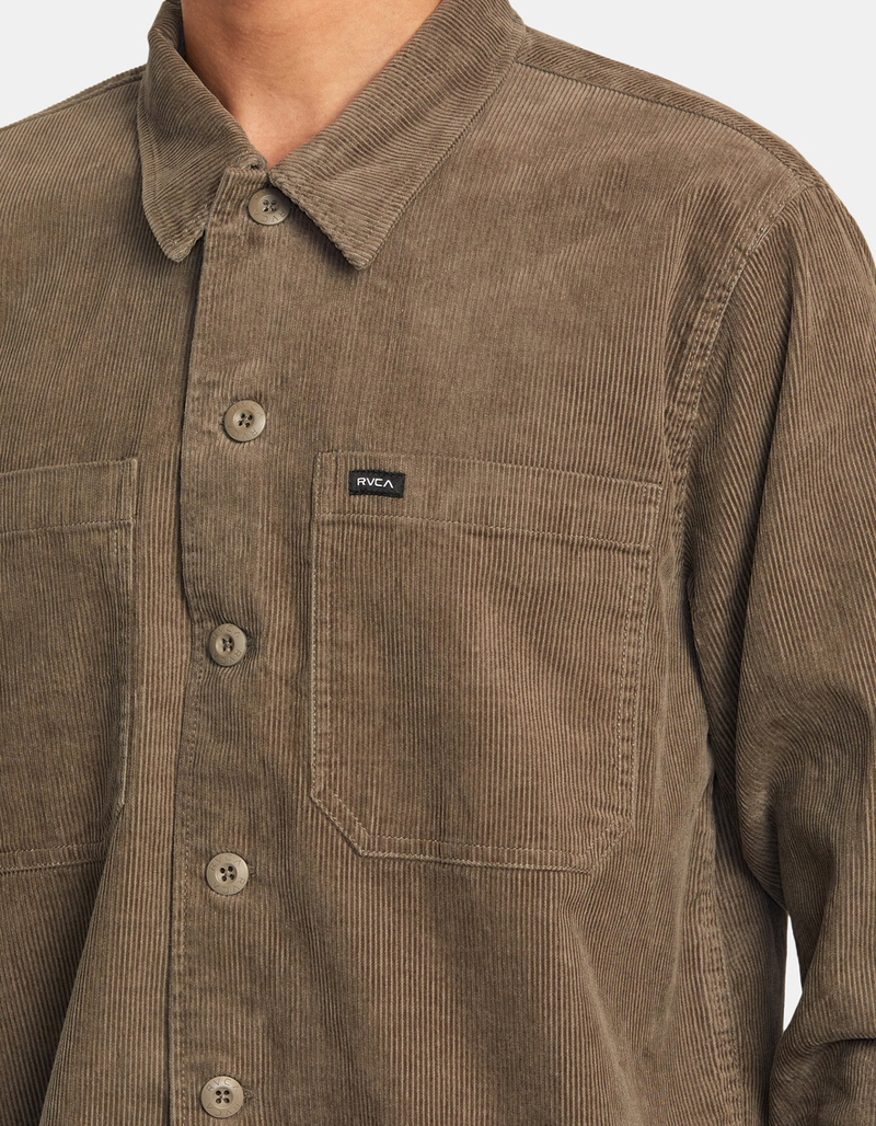RVCA Americana Mens Corduroy Overshirt image number 1