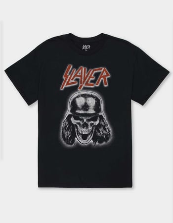 SLAYER Biker Skull Unisex Tee Primary Image