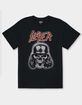 SLAYER Biker Skull Unisex Tee image number 1