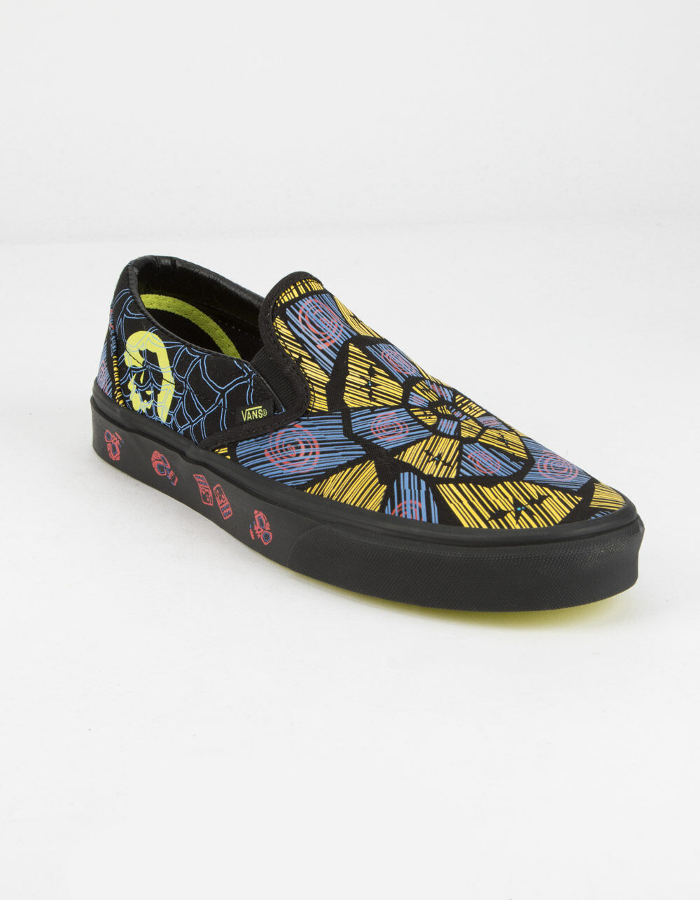 oogie boogie vans slip ons