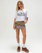 VON DUTCH Womens V-Neck Jersey Tee image number 2