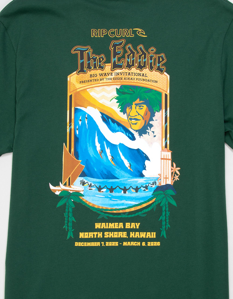 RIP CURL EWG Poster Art Mens Tee image number 3