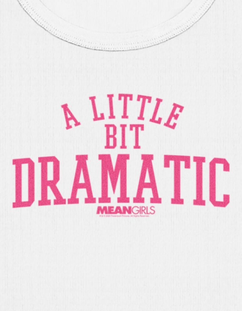 MEAN GIRLS A Little Dramatic Womens Baby Tee image number 1