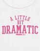 MEAN GIRLS A Little Dramatic Womens Baby Tee image number 2