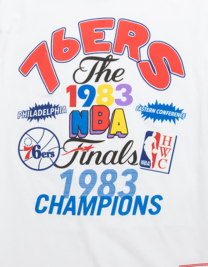 MITCHELL & NESS Philadelphia 76ers 1983 NBA Finals Mens Tee image number 1