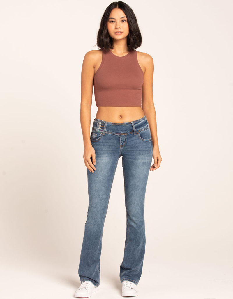 FULL TILT Essentials High Neck Womens Tank Top image number 3