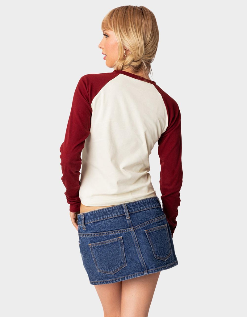 EDIKTED Feeling 20 Long Sleeve Tee image number 2