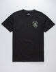 LAST CALL CO. Rain Black Mens T-Shirt image number 2