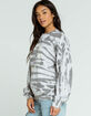 BDG Urban Outfitters Sacred Symbol Tie Dye Womens Crew Sweatshirt image number 2