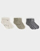 NIKE Basic 6 Pack Little Kids Quarter Crew Socks image number 1