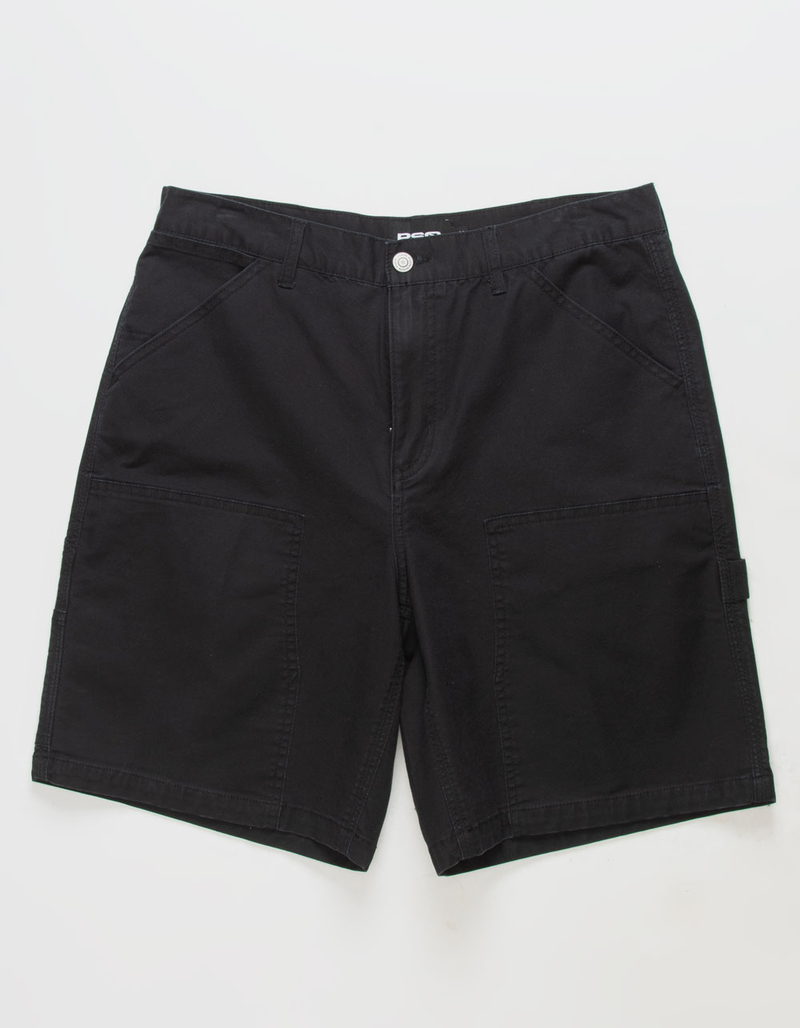 RSQ Mens Utility Canvas Shorts image number 2