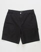 RSQ Mens Utility Canvas Shorts image number 3