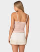 EDIKTED Tuesday Textured Lace Tank Top image number 4