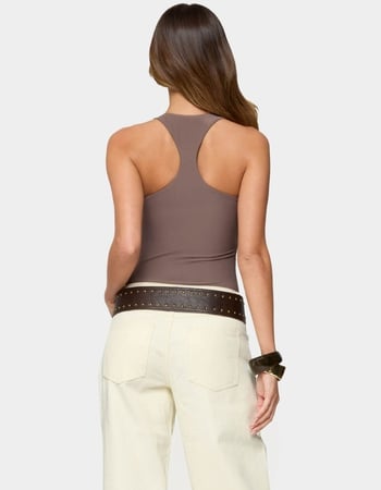 EDIKTED Svana Scoop Neck Bodysuit Alternative Image