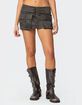 EDIKTED Marge Studded Faux Leather Mini Skort image number 1