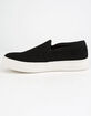 STEVE MADDEN Gills Black Suede Womens Shoes image number 4