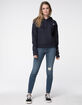 CHAMPION Reverse Weave Midnight Blue Womens Hoodie image number 4