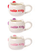 SANRIO Hello Kitty 3 Piece Sculpted Mini Mug Set image number 2